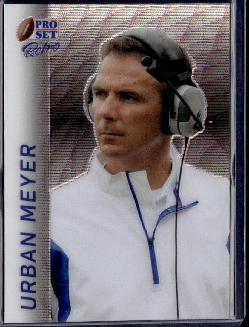 Urban Meyer [Silver Wave] #RB-86