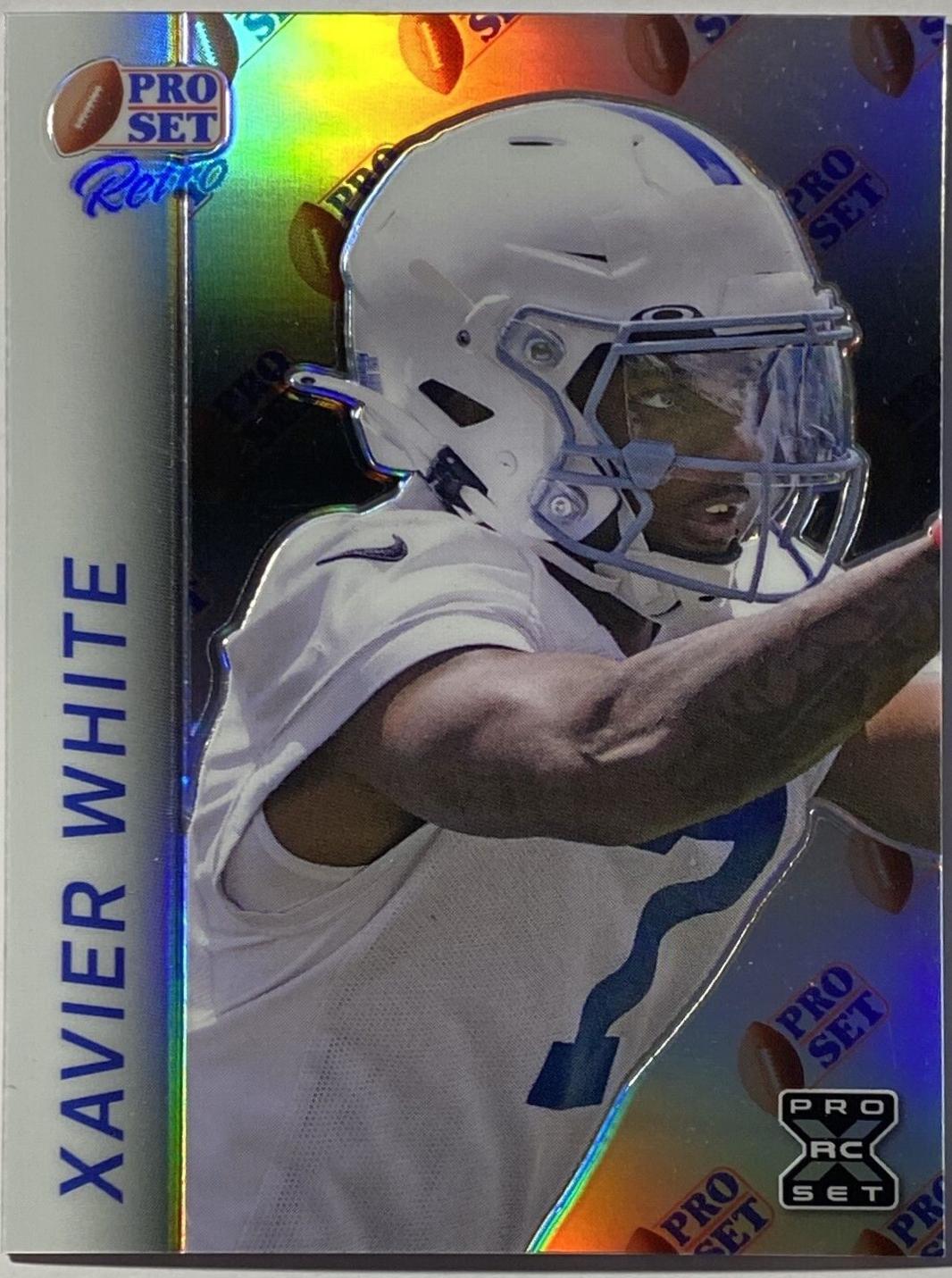 Xavier White [Pro Set Border Prismatic] #RB-91