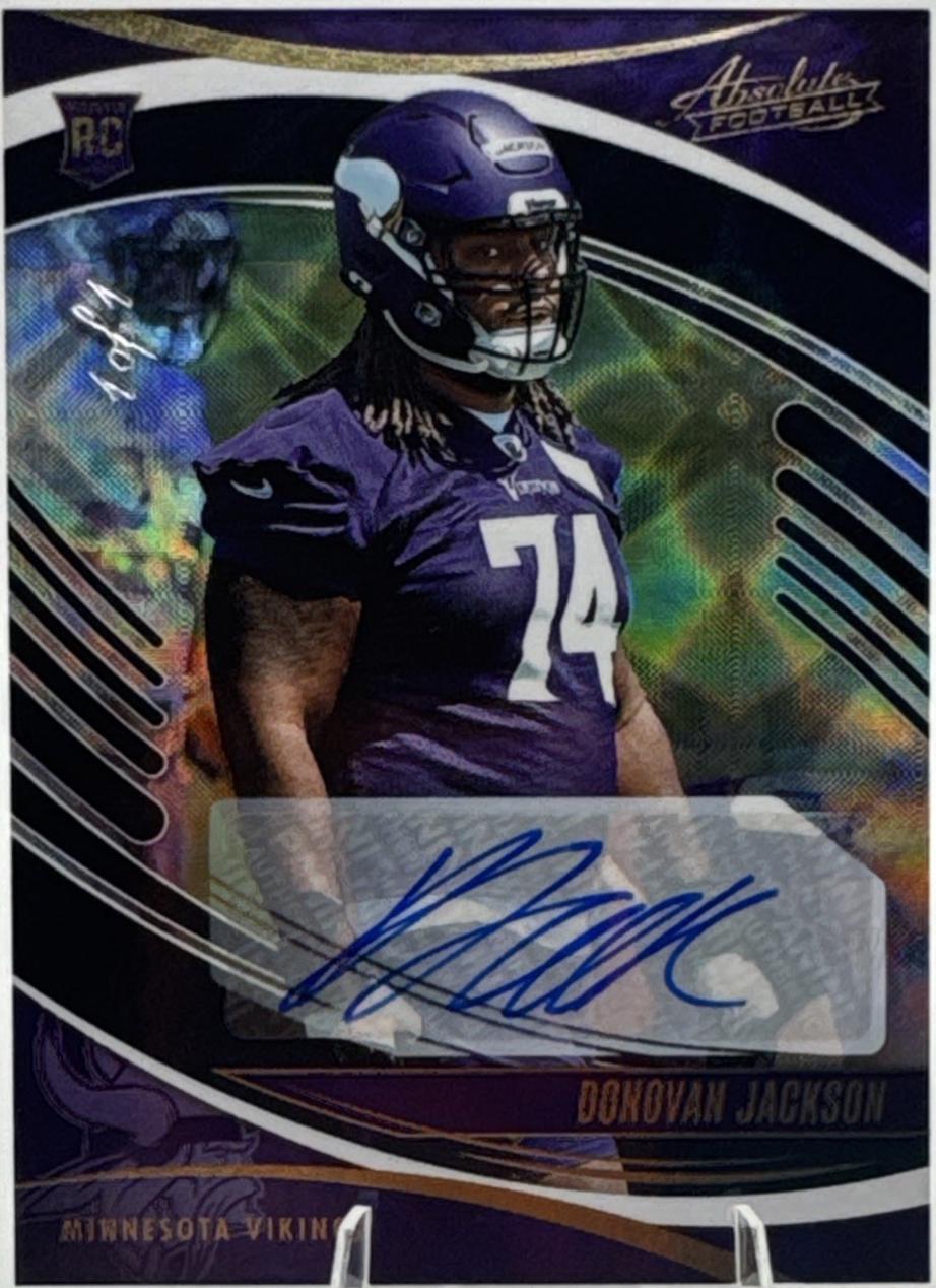 Donovan Jackson [Signature Black Galaxy] #120