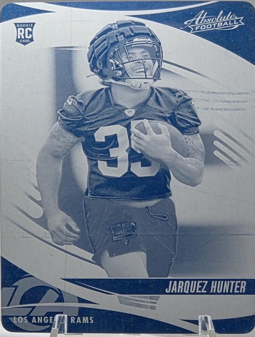 Jarquez Hunter [Printing Plate] #136