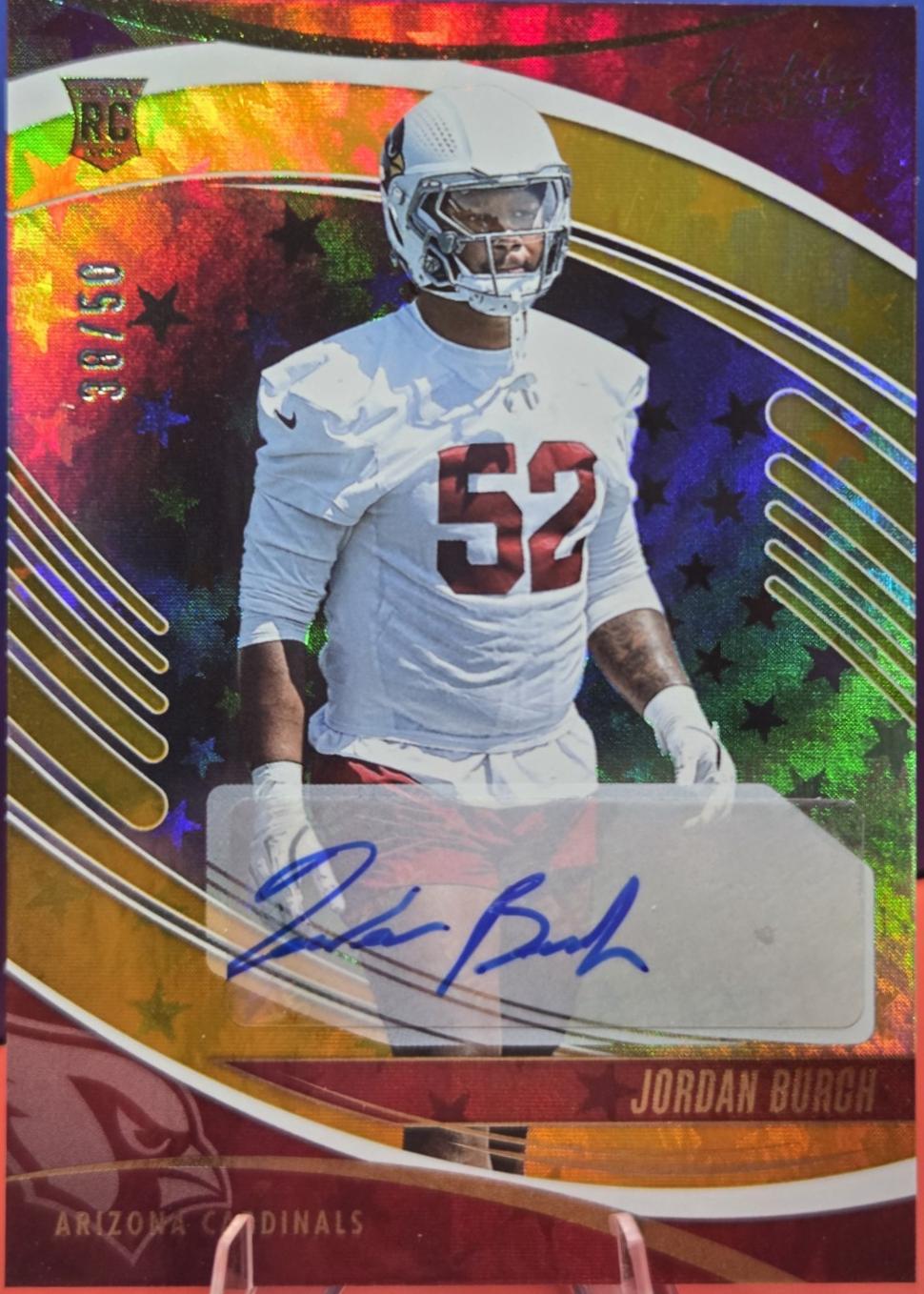 Jordan Burch [Signature Gold Stars] #143