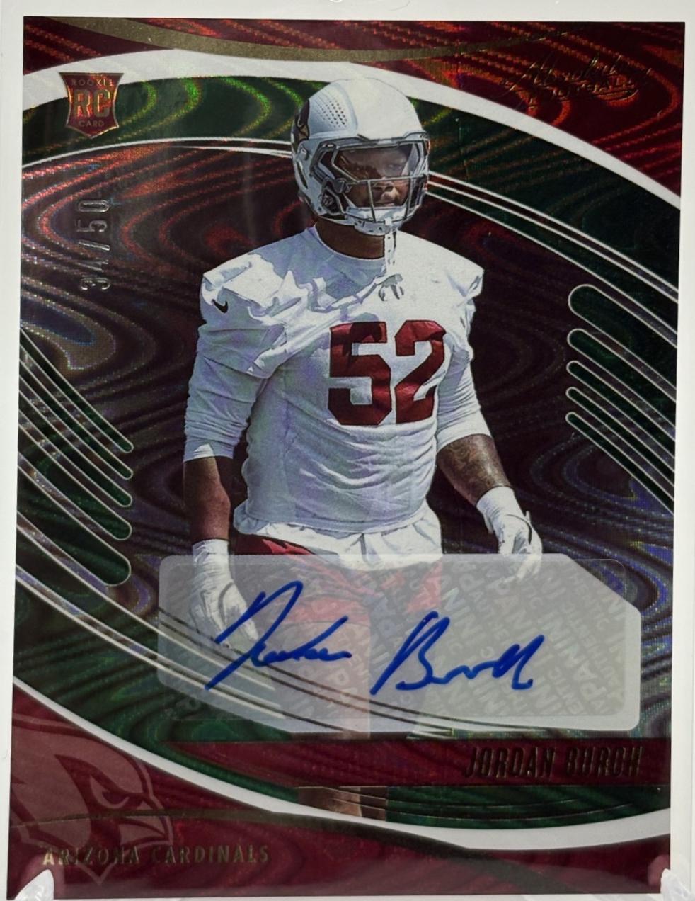 Jordan Burch [Signature Green Waves] #143