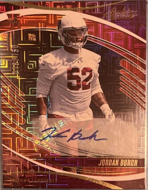Jordan Burch [Signature Red Squares] #143