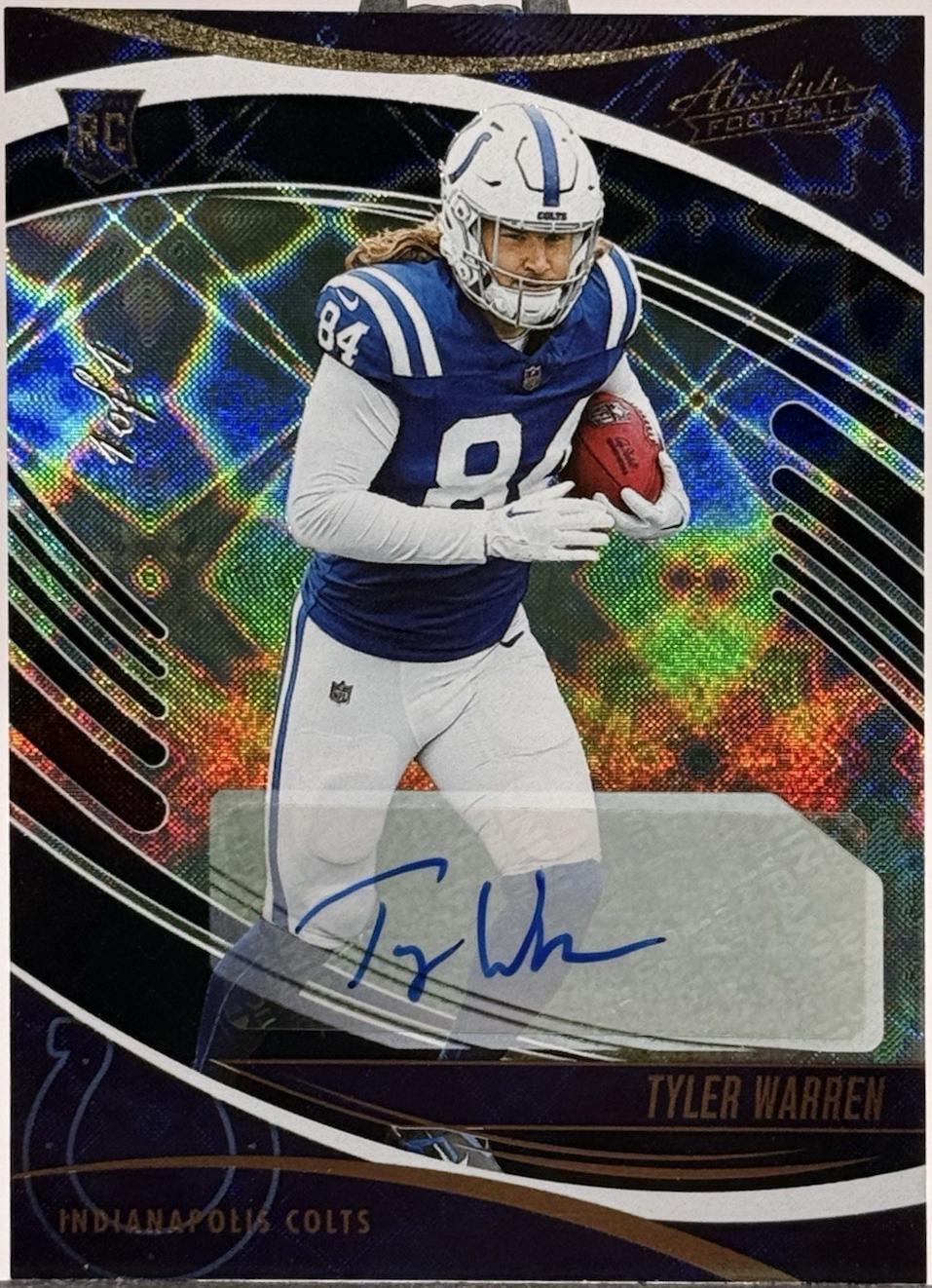 Tyler Warren [Signature Black Galaxy] #195