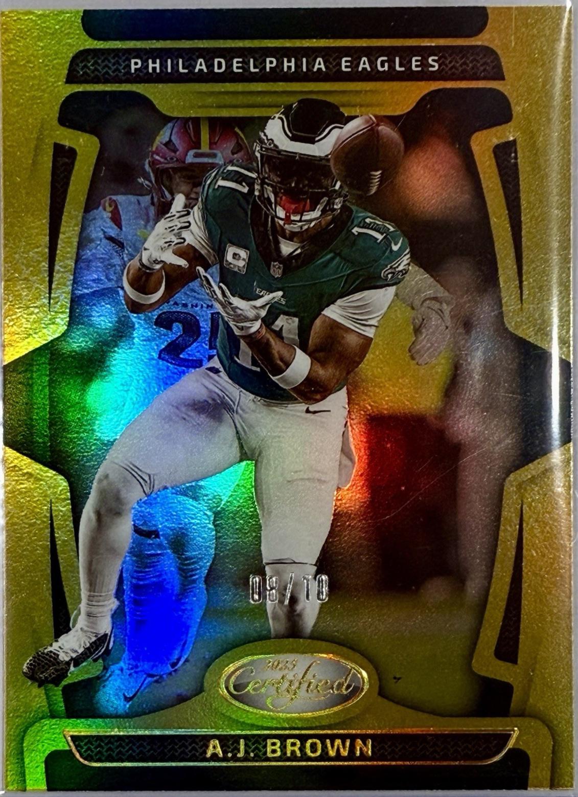 A.J. Brown [Gold Mirror] #81
