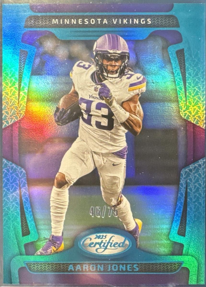 Aaron Jones [Teal Mirror] #65