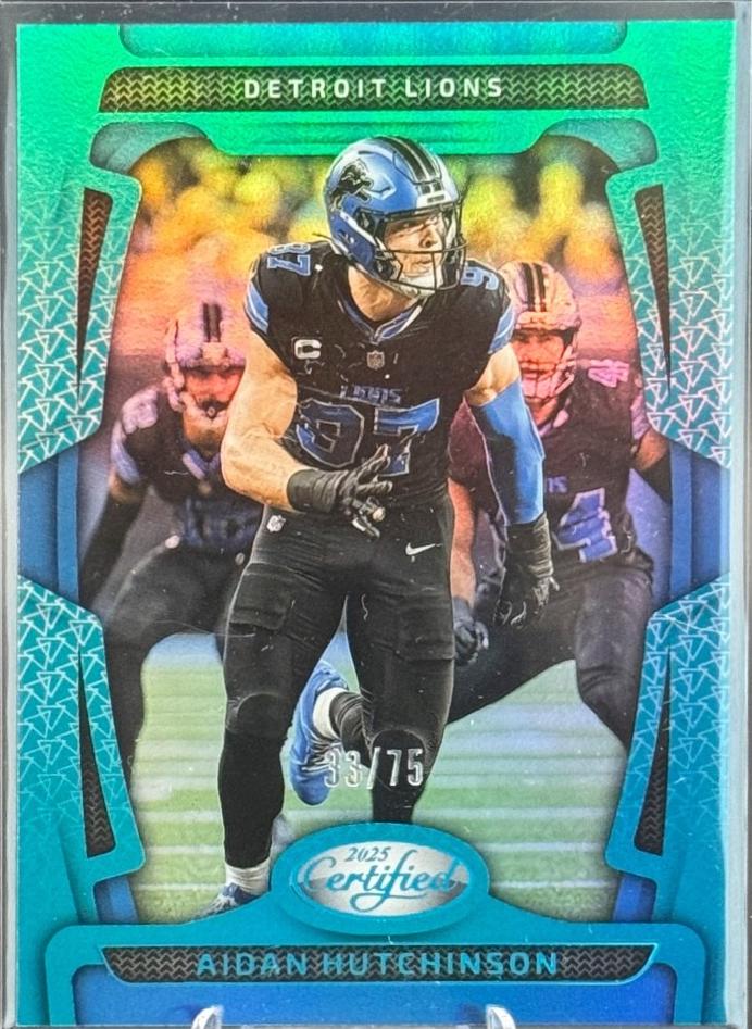 Aidan Hutchinson [Teal Mirror] #32