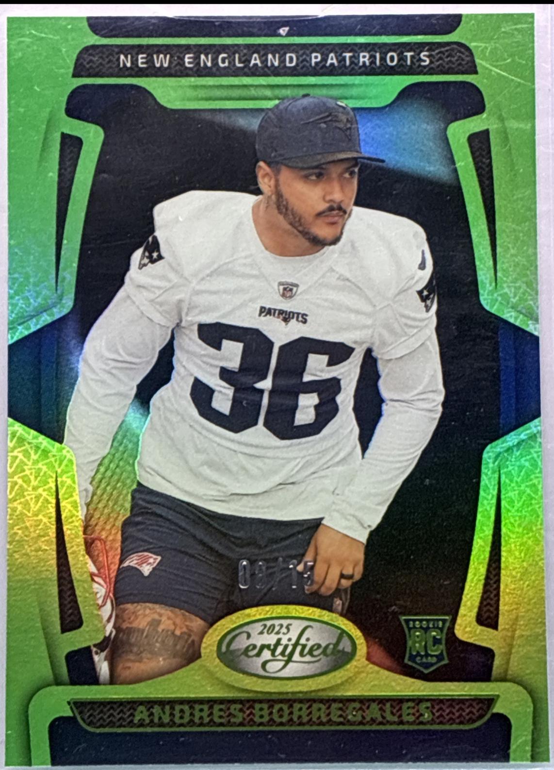 Andres Borregales [Lime Green Mirror] #126