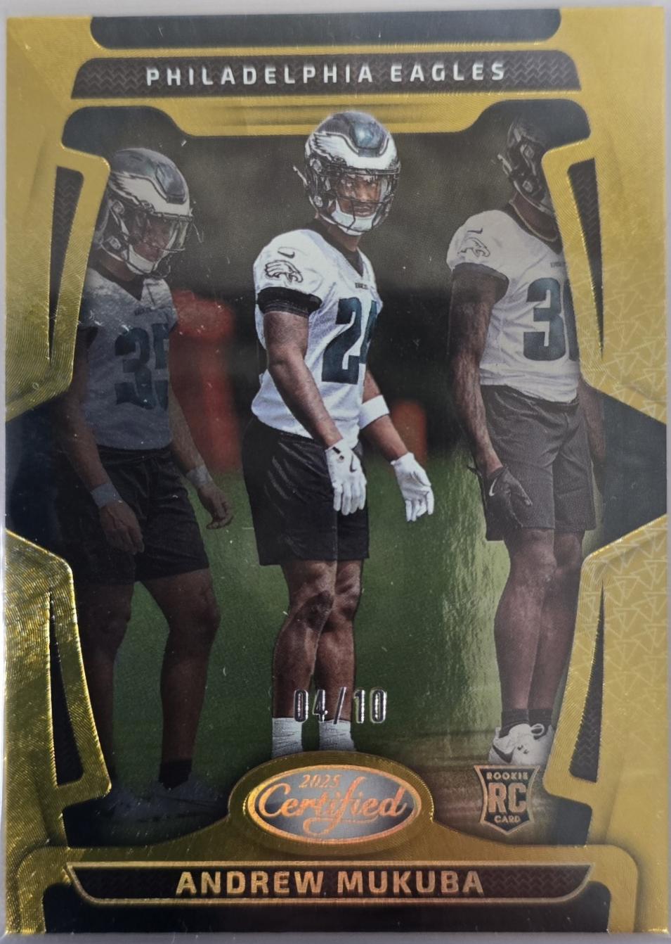 Andrew Mukuba [Gold Mirror] #120