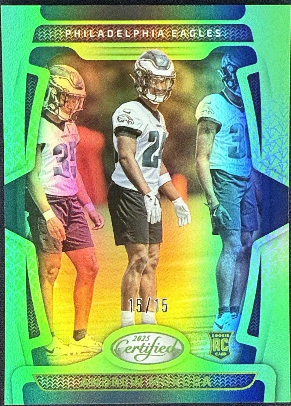 Andrew Mukuba [Lime Green Mirror] #120