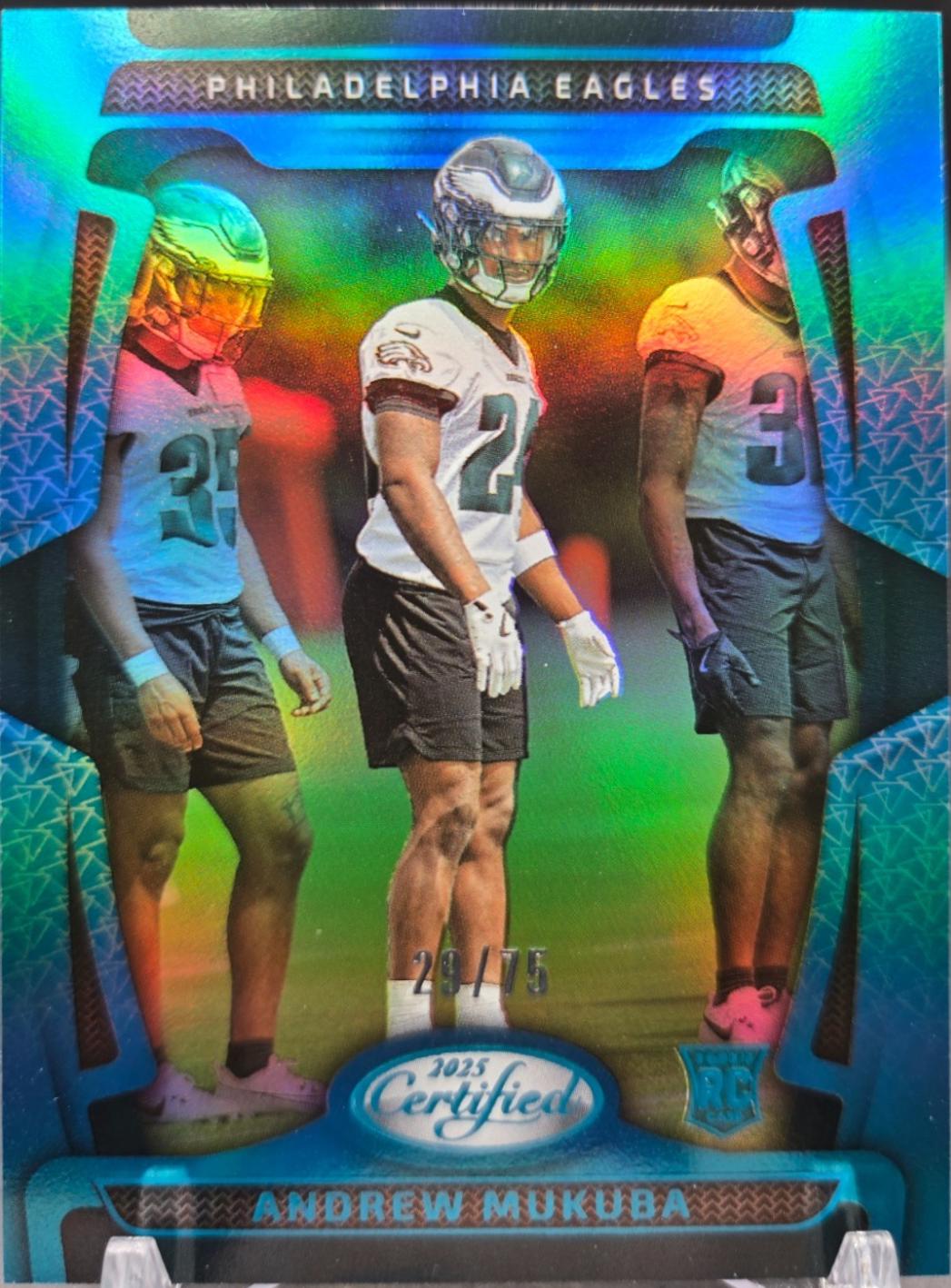 Andrew Mukuba [Teal Mirror] #120