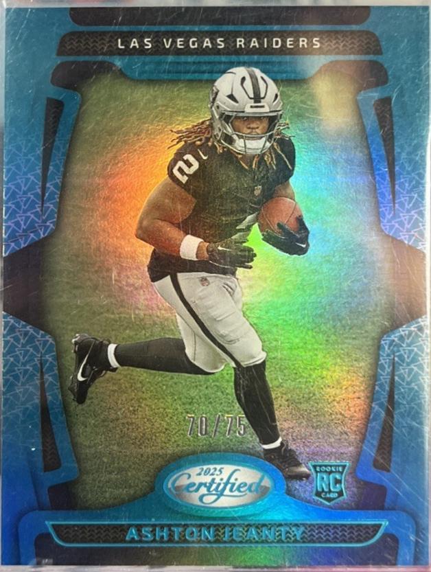 Ashton Jeanty [Blue Mirror] #125
