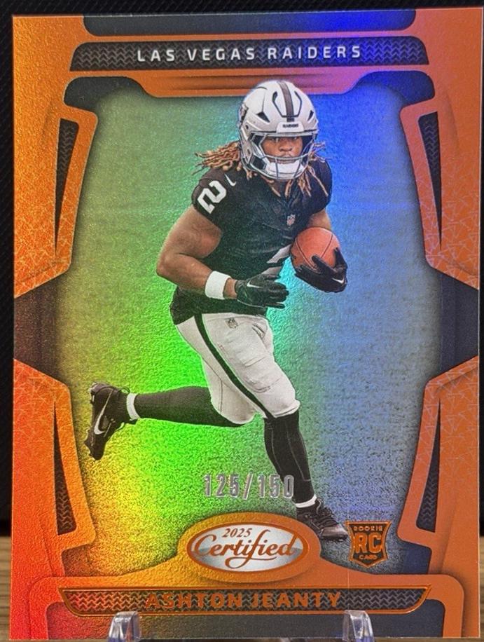 Ashton Jeanty [Orange Mirror] #125