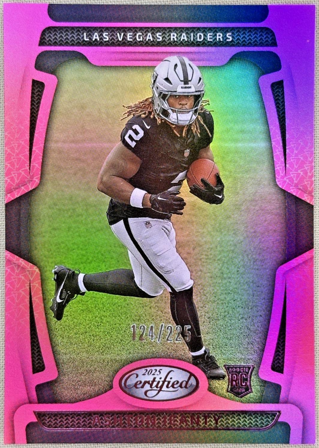 Ashton Jeanty [Pink Mirror] #125