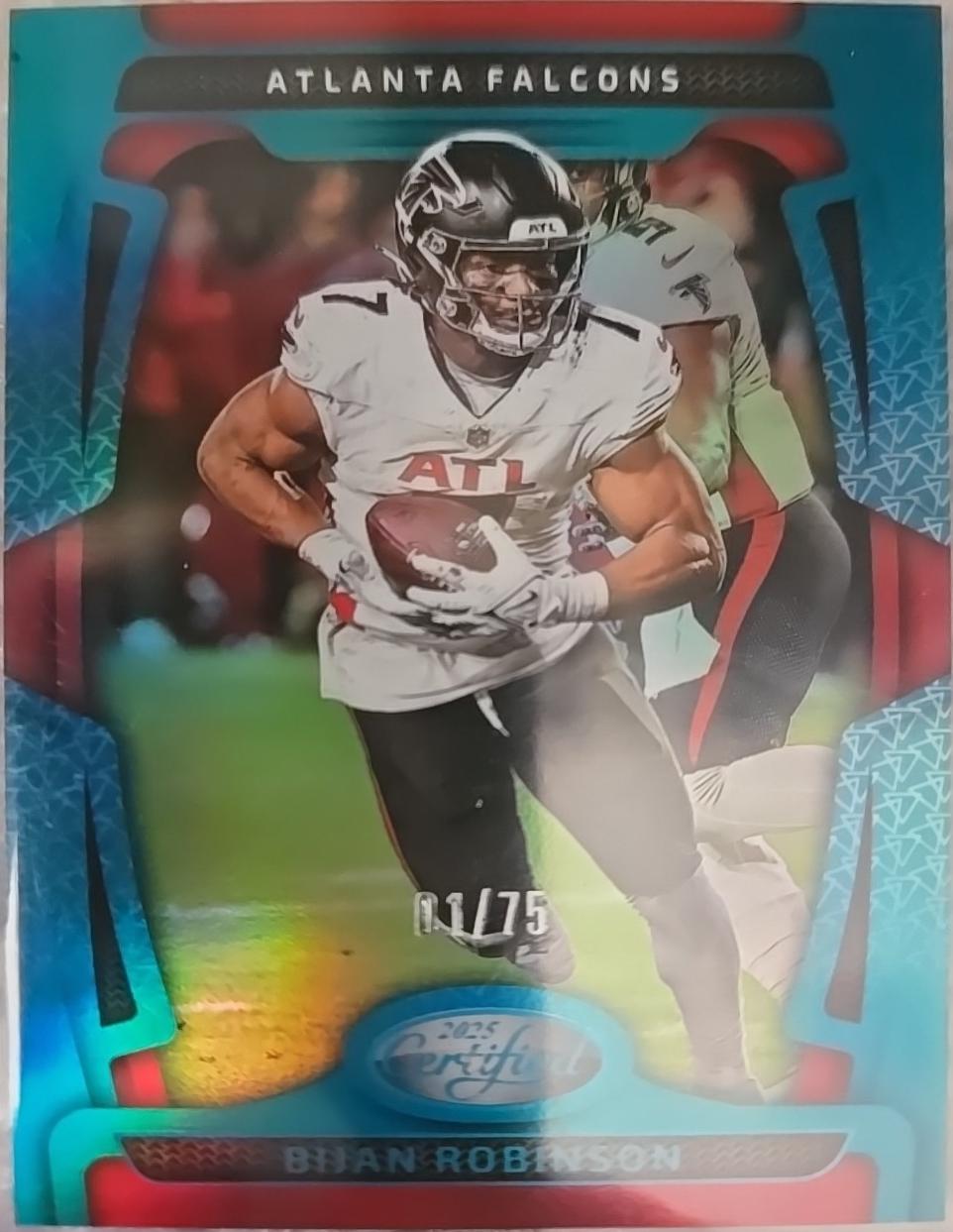 Bijan Robinson [Teal Mirror] #4