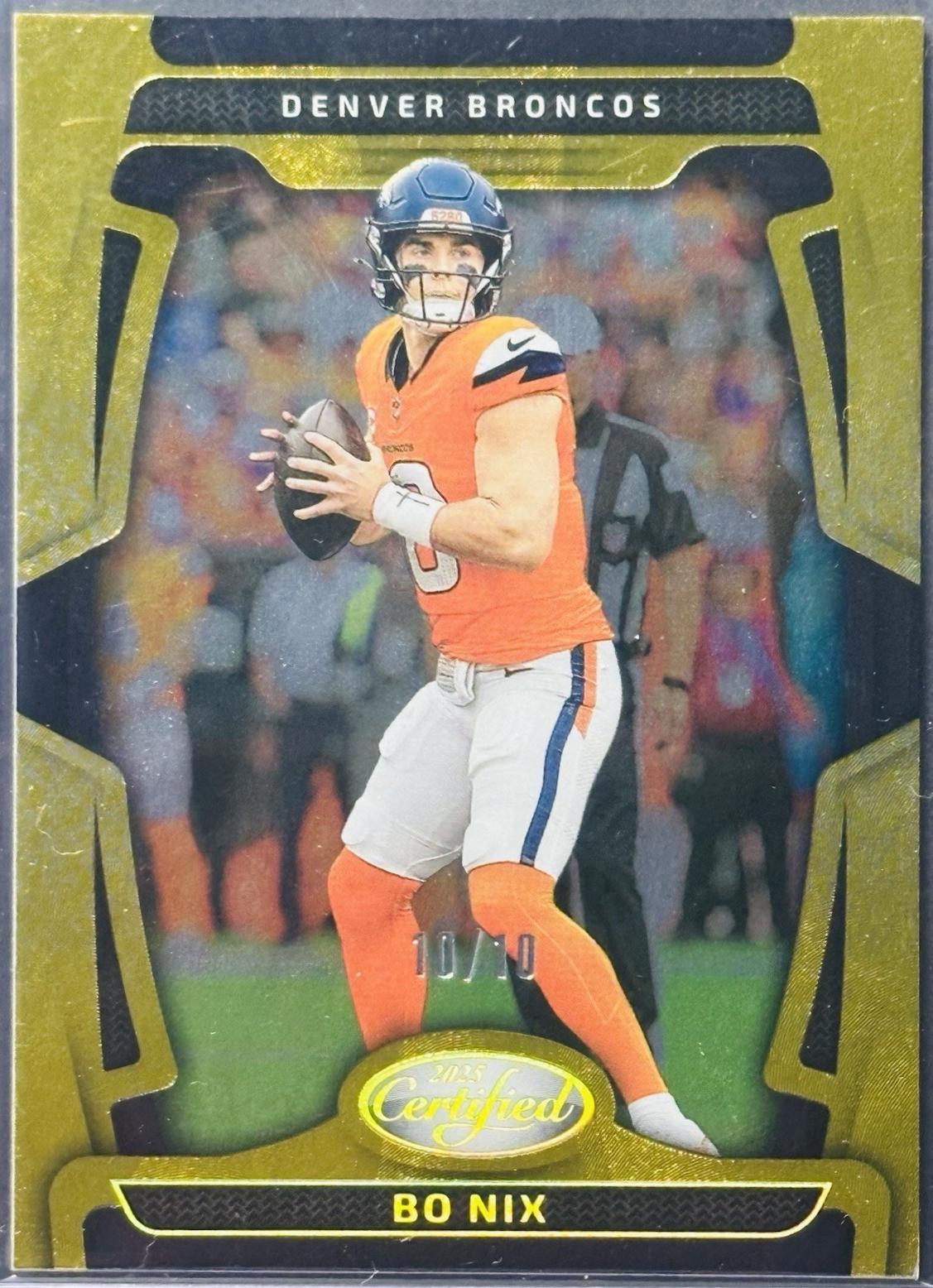 Bo Nix [Gold Mirror] #29
