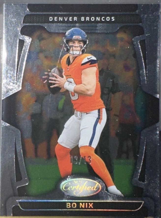 Bo Nix [Silver Mirror] #29