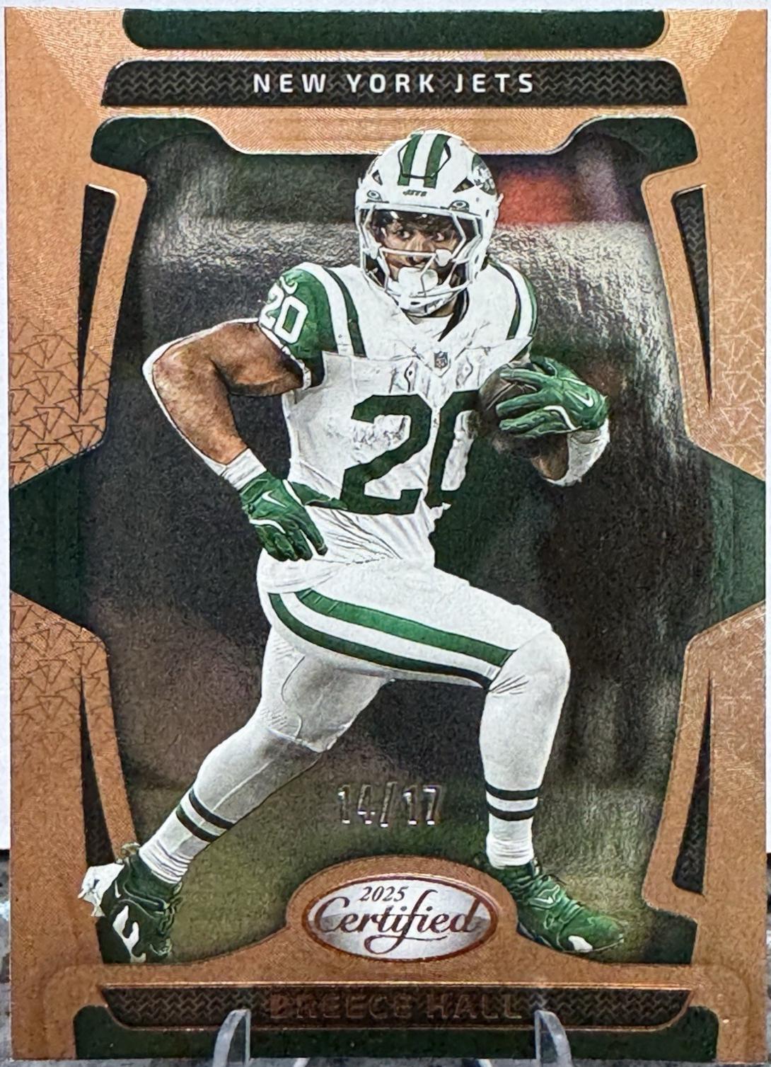 Breece Hall [Bronze Mirror] #77