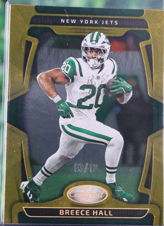 Breece Hall [Gold Mirror] #77