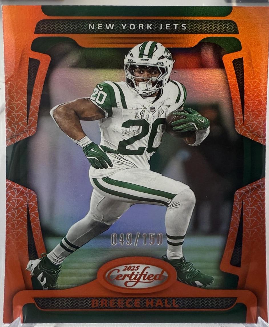 Breece Hall [Orange Mirror] #77