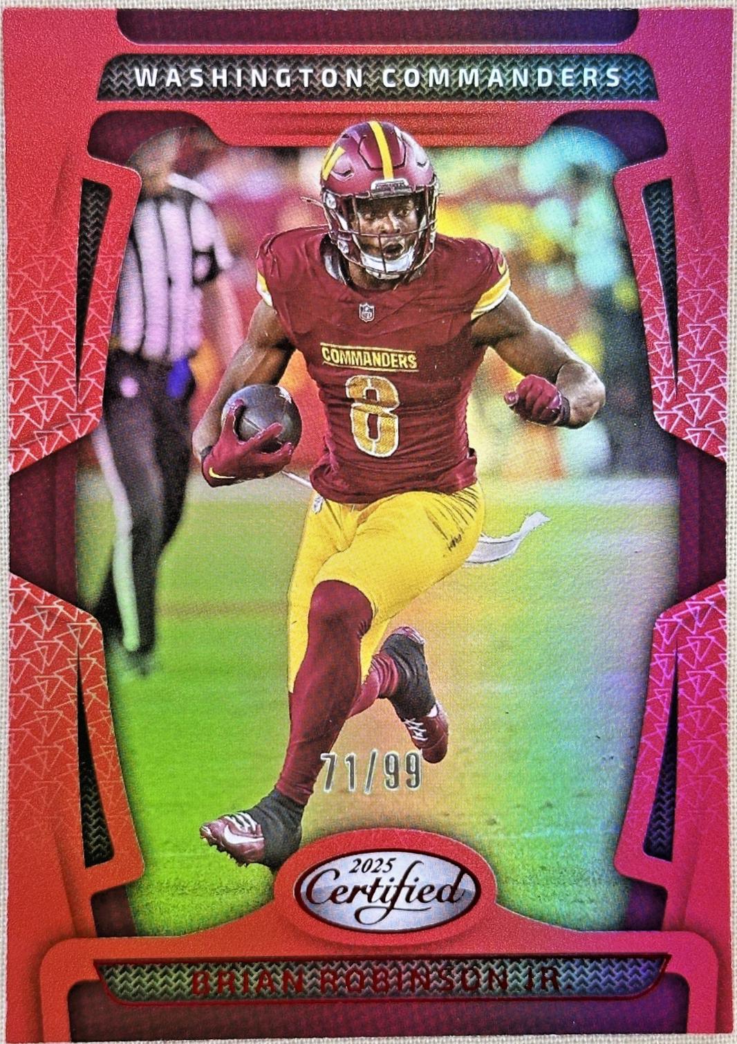 Brian Robinson Jr. [Red Mirror] #100