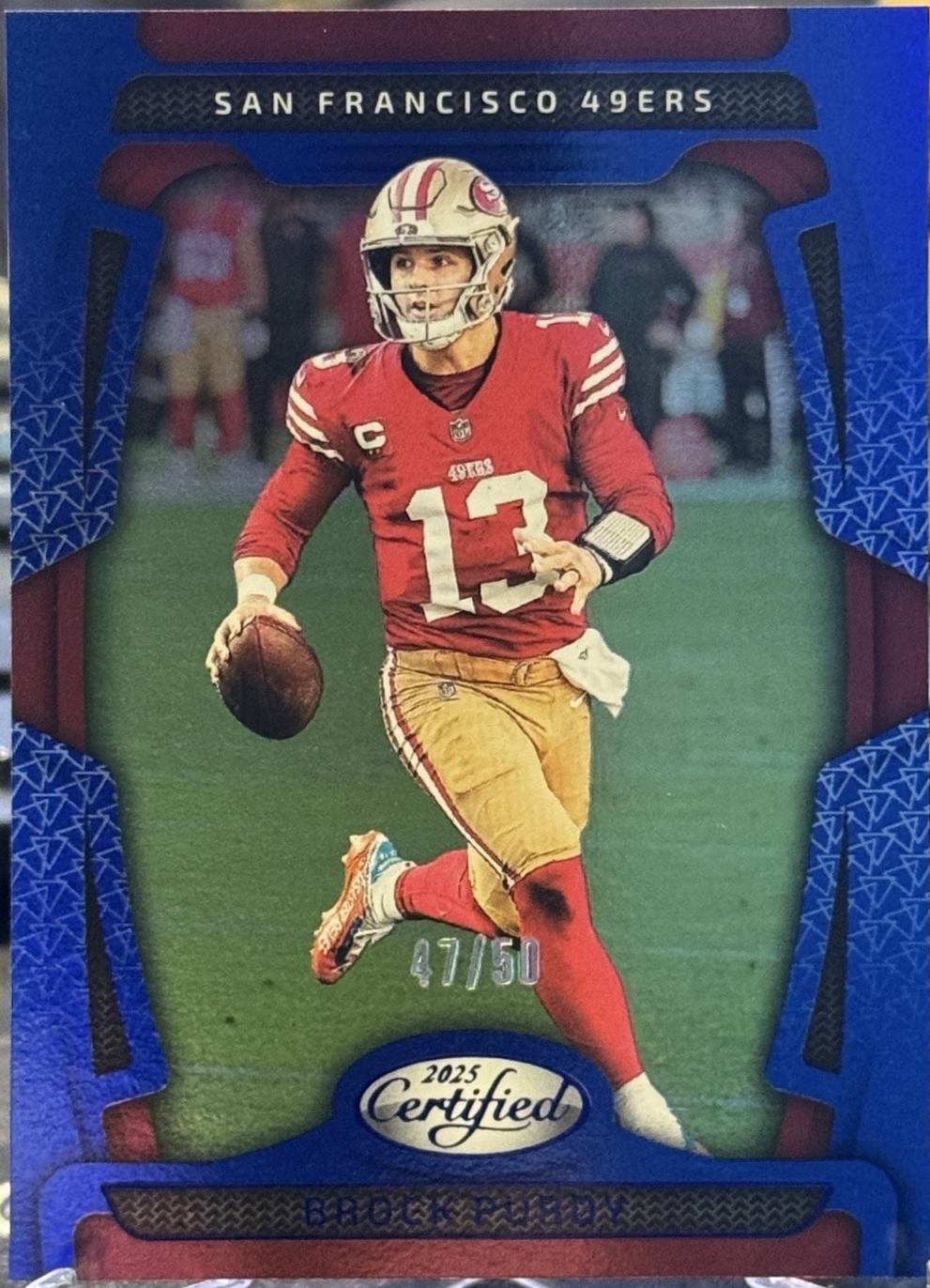 Brock Purdy [Blue Mirror] #86