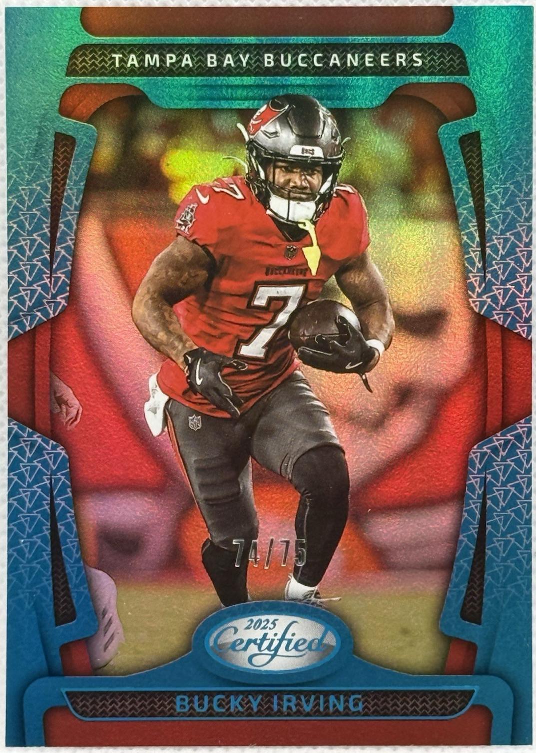 Bucky Irving [Teal Mirror] #92