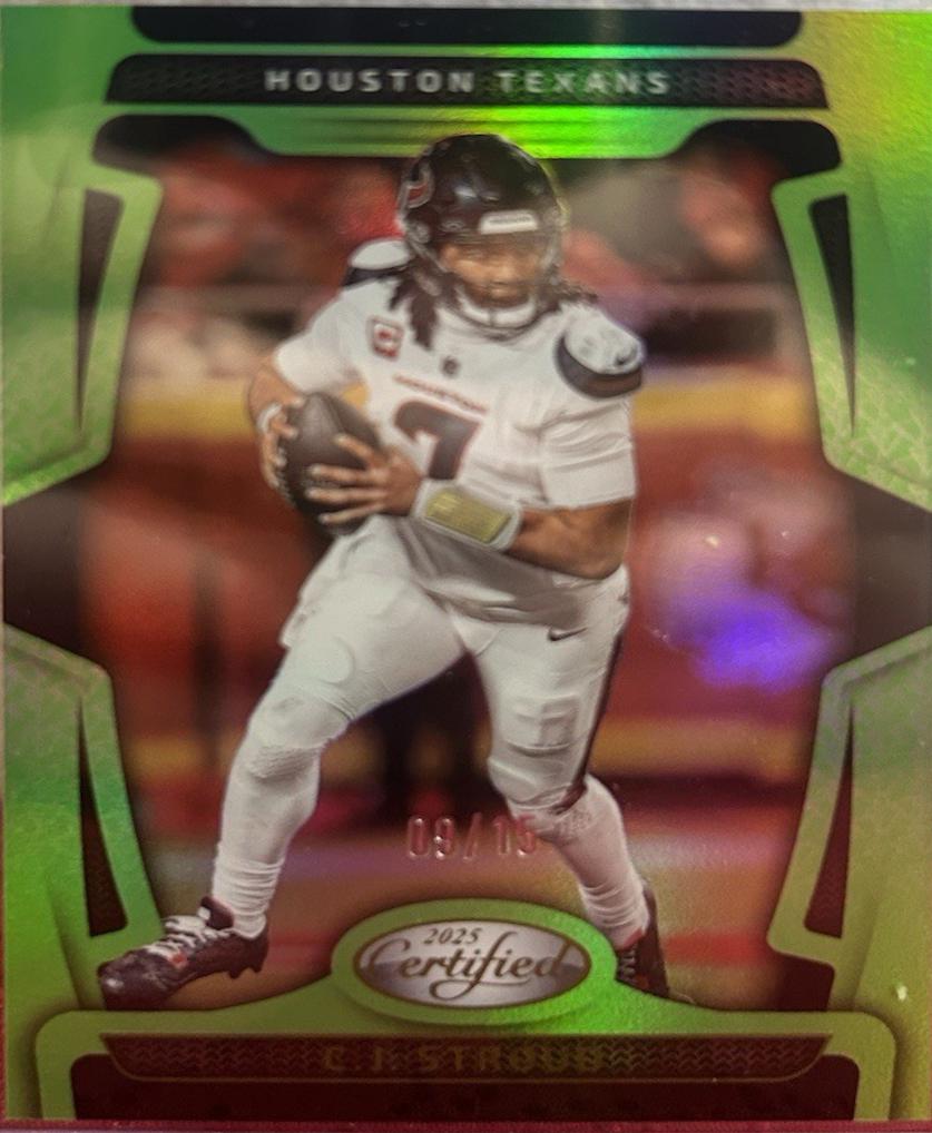 C.J. Stroud [Lime Green Mirror] #39