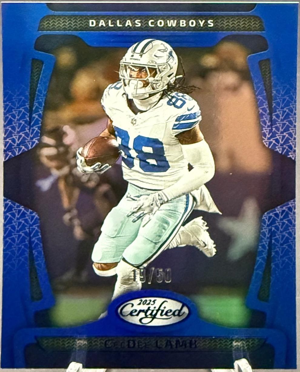 CeeDee Lamb [Blue Mirror] #28