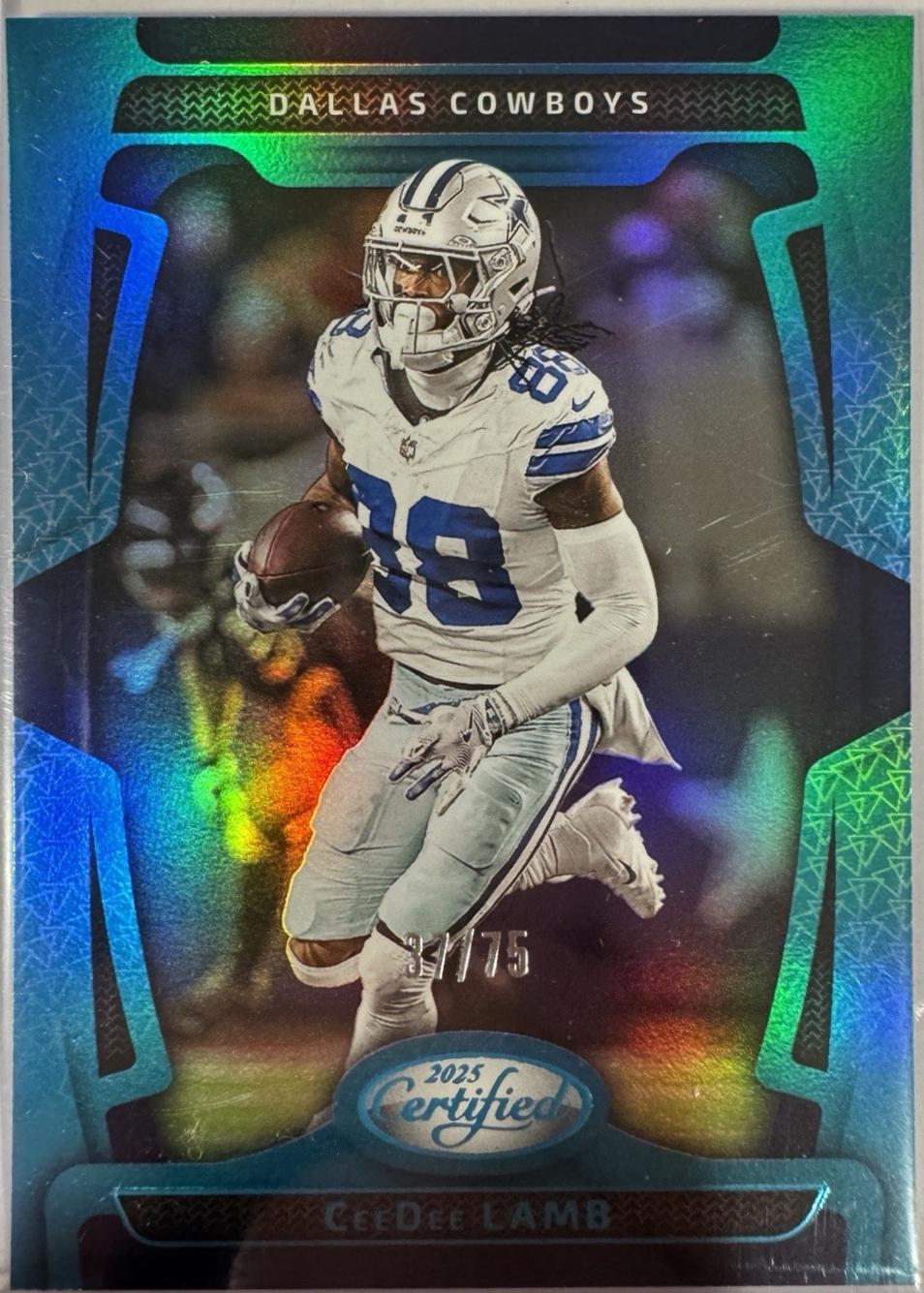 CeeDee Lamb [Teal Mirror] #28