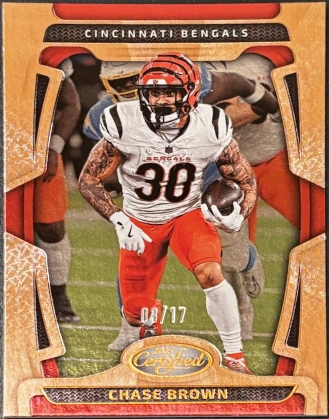 Chase Brown [Bronze Mirror] #20