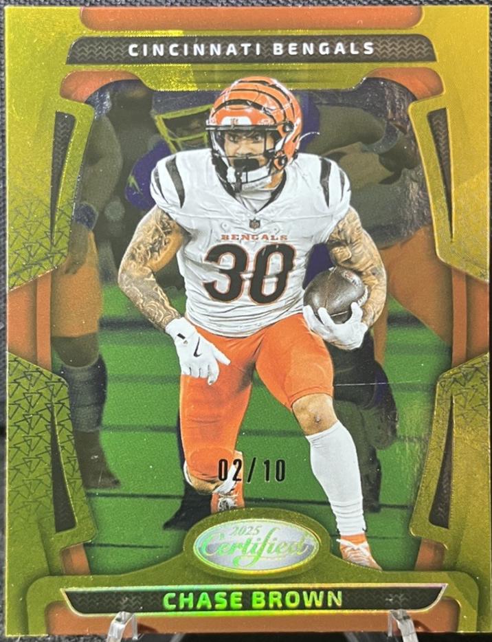Chase Brown [Gold Mirror] #20