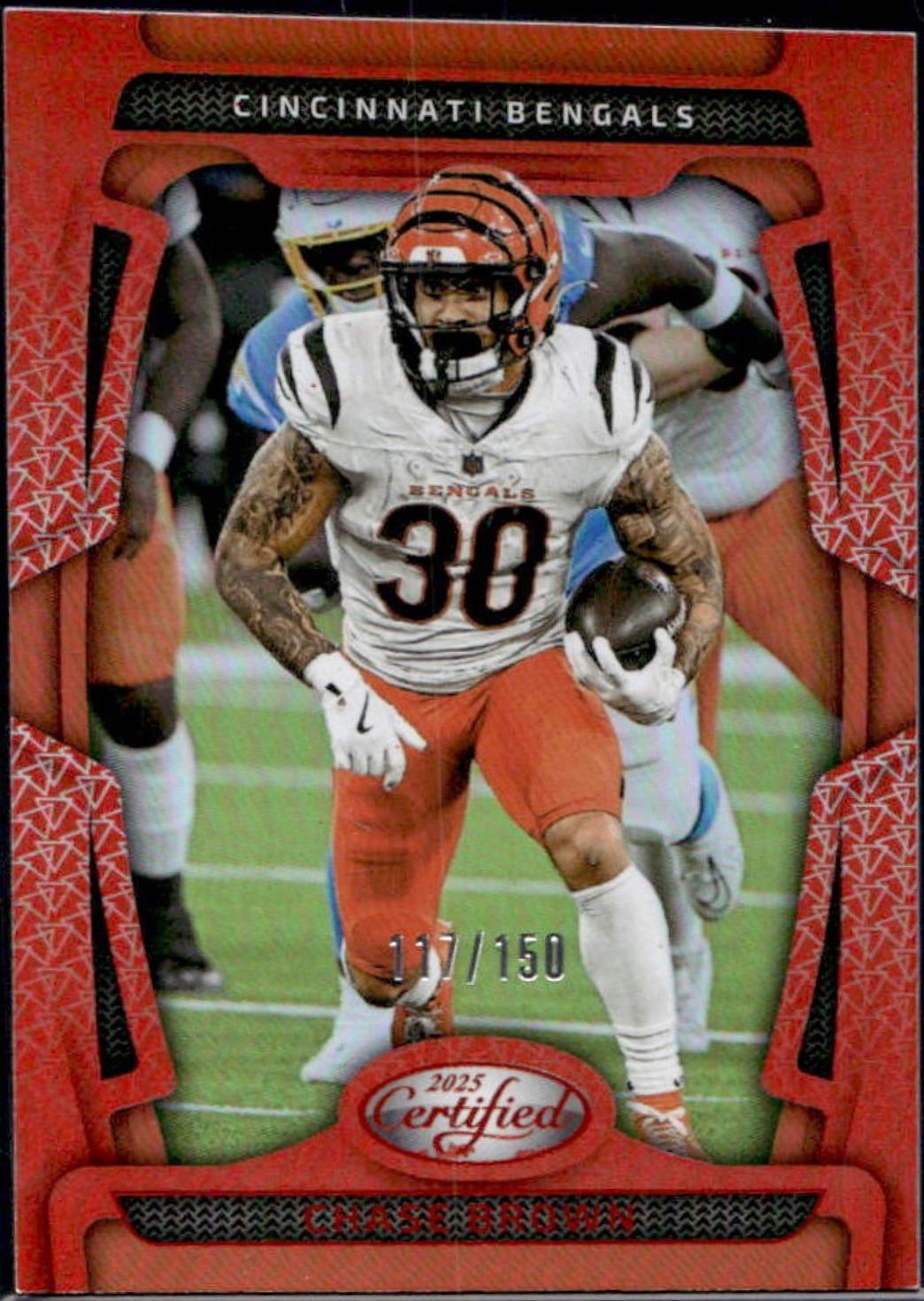 Chase Brown [Orange Mirror] #20