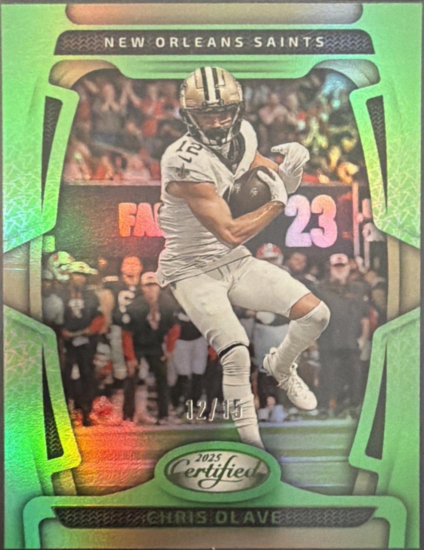 Chris Olave [Lime Green Mirror] #71