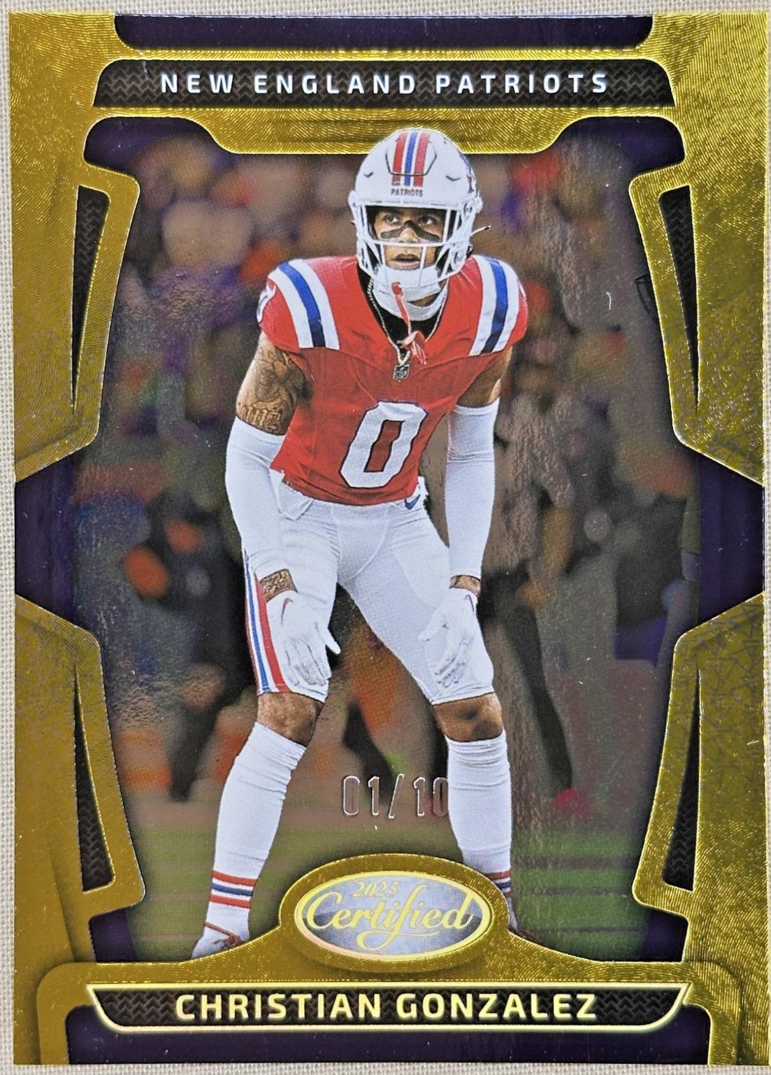 Christian Gonzalez [Gold Mirror] #69