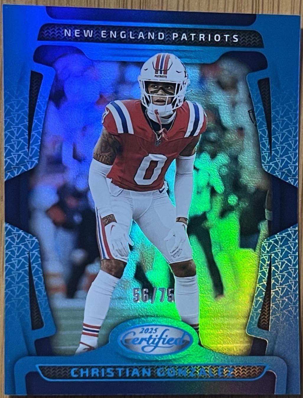 Christian Gonzalez [Teal Mirror] #69