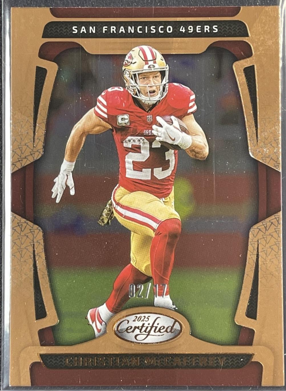 Christian McCaffrey [Bronze Mirror] #87
