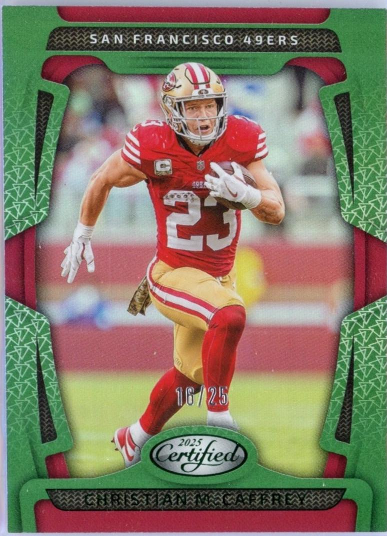 Christian McCaffrey [Green Mirror] #87
