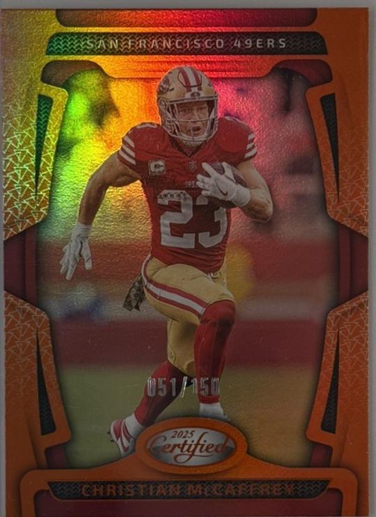 Christian McCaffrey [Orange Mirror] #87