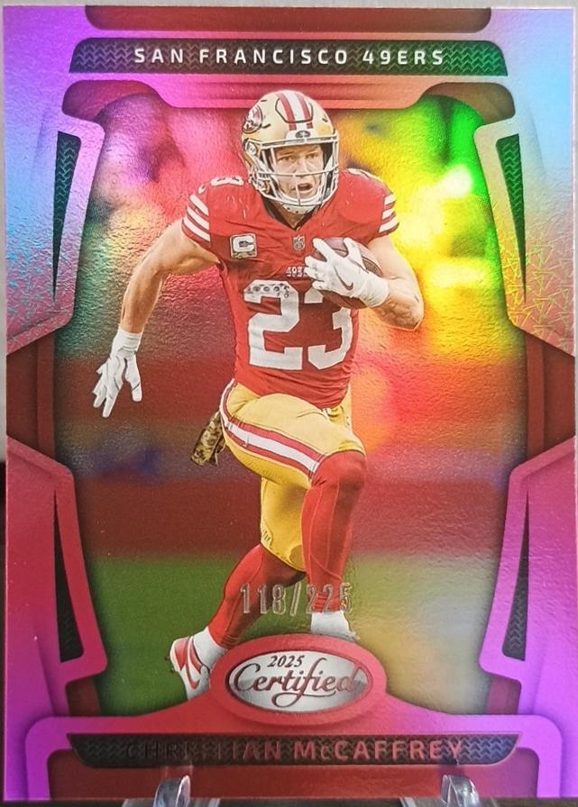 Christian McCaffrey [Pink Mirror] #87