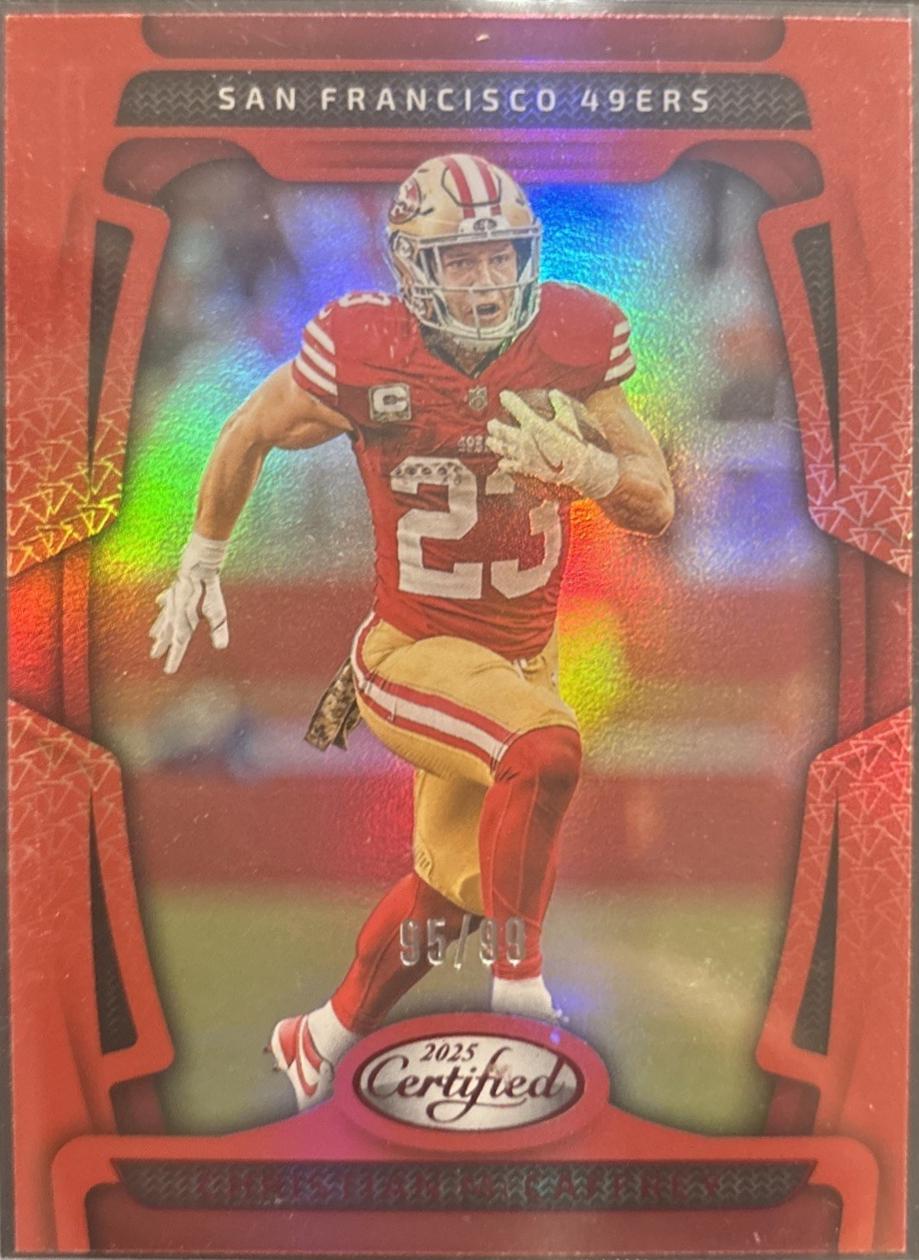 Christian McCaffrey [Red Mirror] #87