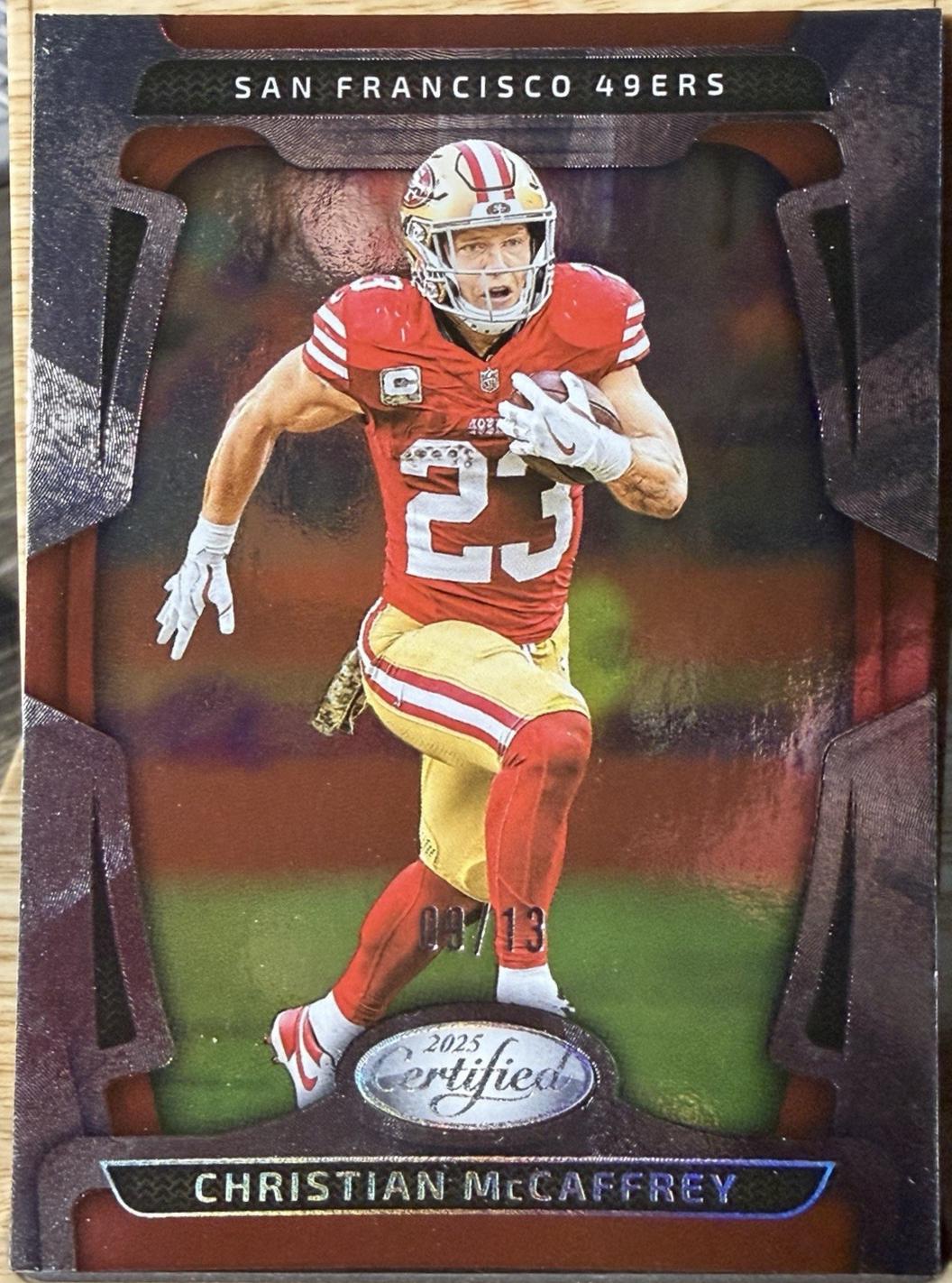 Christian McCaffrey [Silver Mirror] #87