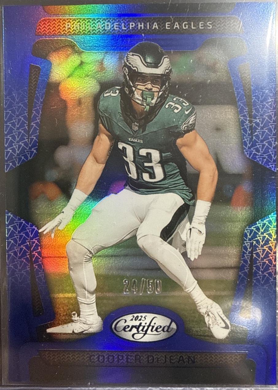 Cooper DeJean [Blue Mirror] #82
