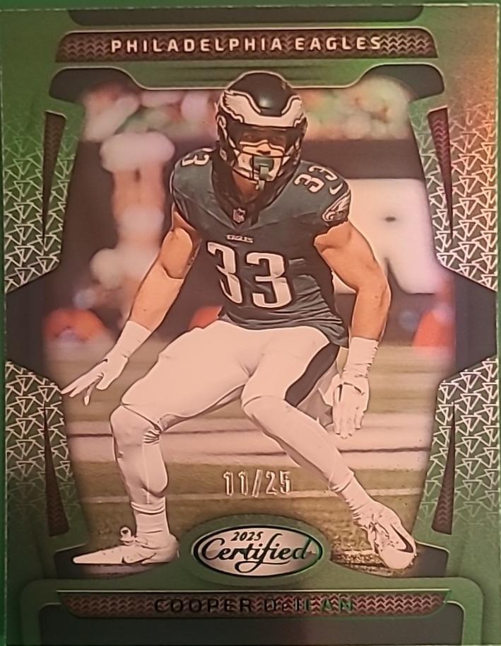 Cooper DeJean [Green Mirror] #82