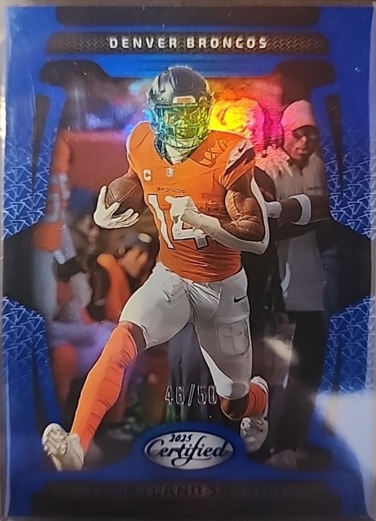 Courtland Sutton [Blue Mirror] #31