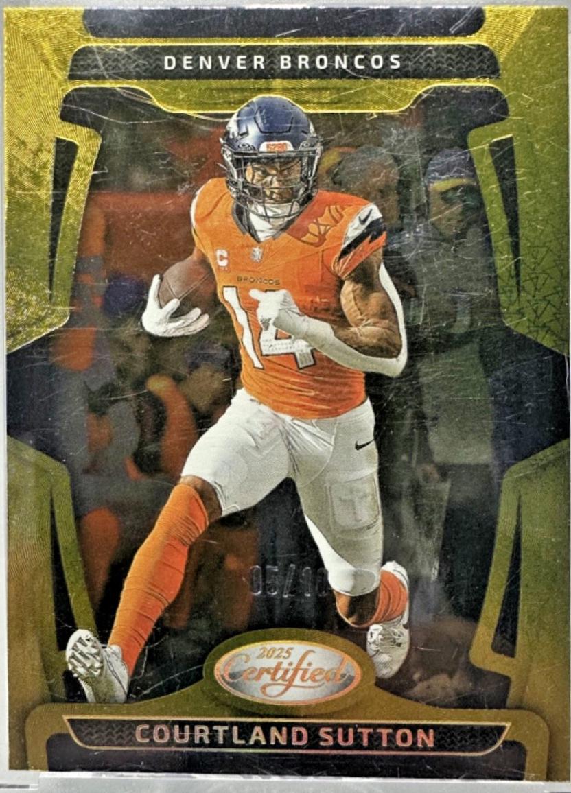 Courtland Sutton [Gold Mirror] #31