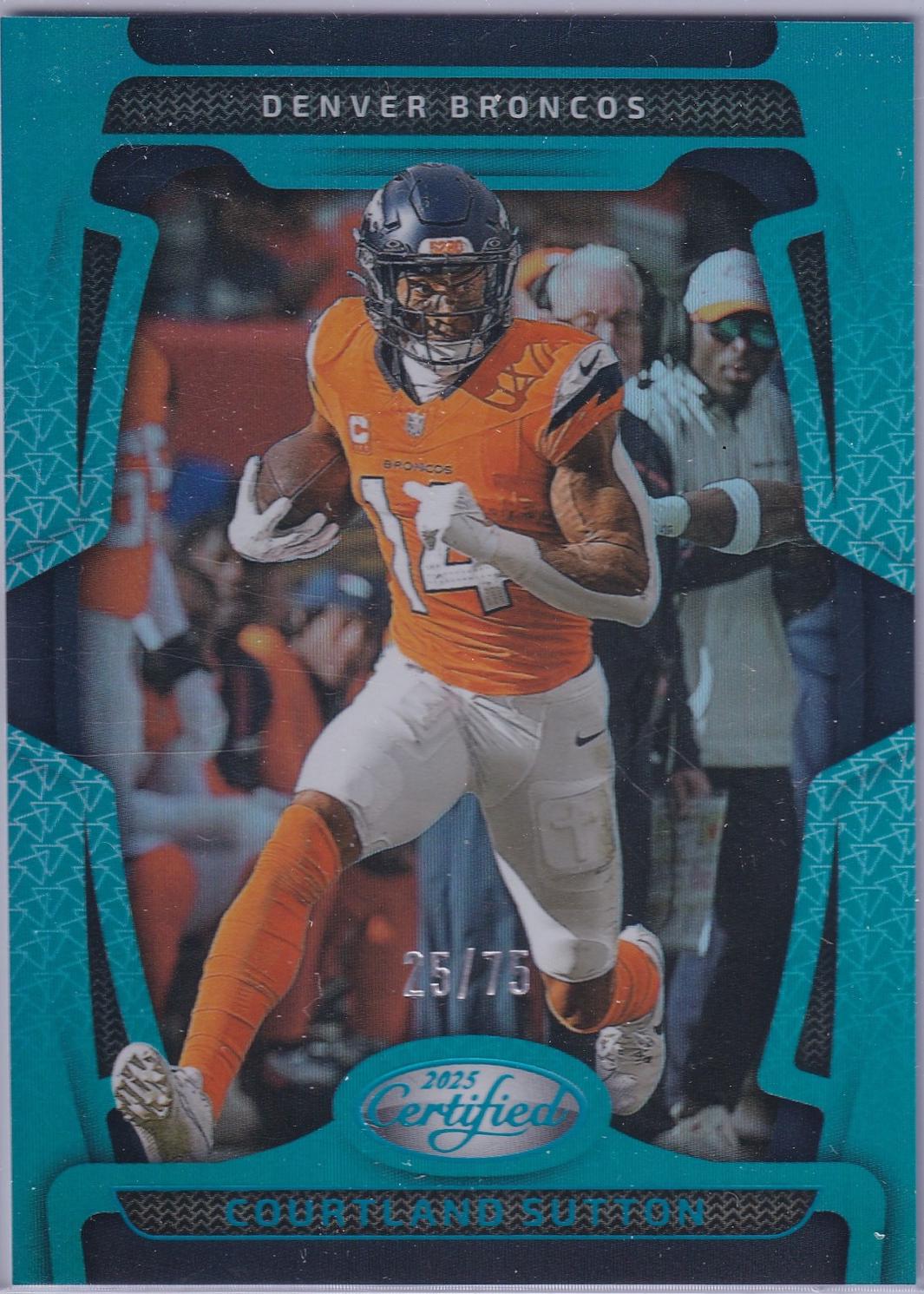 Courtland Sutton [Teal Mirror] #31