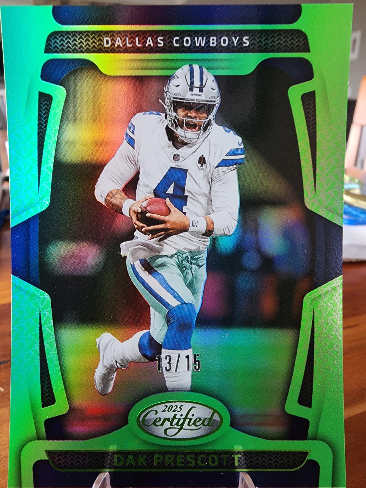 Dak Prescott [Lime Green Mirror] #26
