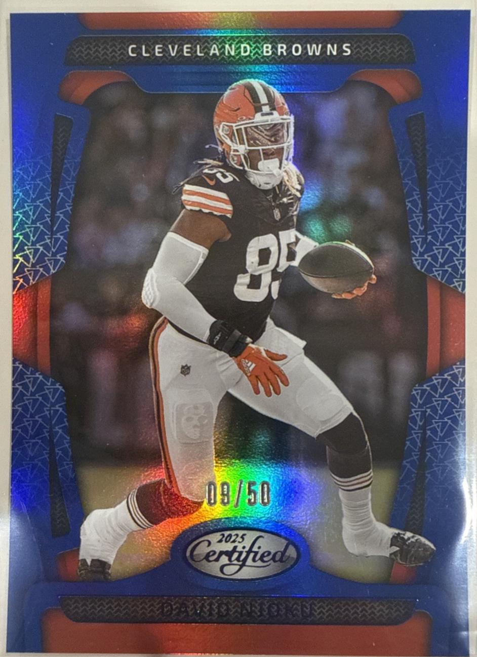 David Njoku [Blue Mirror] #25