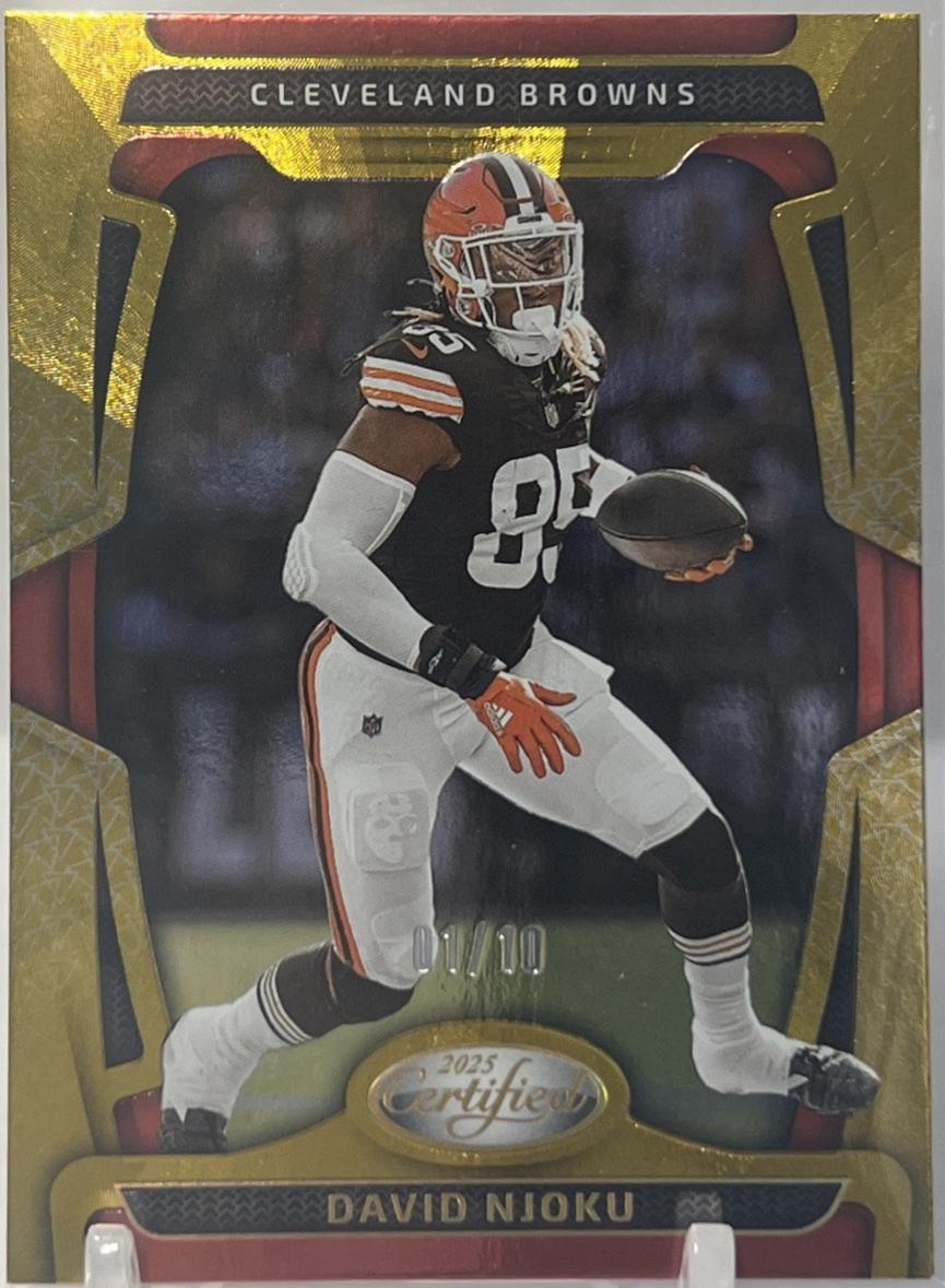 David Njoku [Gold Mirror] #25